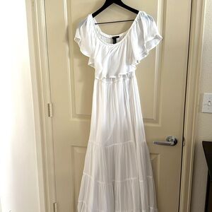 Forever 21 White Maxi Dress